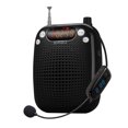 thumbnail image 1 of Jinsinto Voice Amplifier 10W Rechargeable PA System Speaker with Wired Microphone Headset Stand MP3 Playback for Teachers, Yoga, Tour Guides, Coaches, 1 of 5