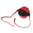 thumbnail image 2 of Double End Striking Ball, Premium PU Leather Boxing Speed Ball Punching Bag and Red, 2 of 8