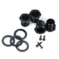 thumbnail image 4 of 2 Pairs Black String Tuning Pegs Machine Heads for Electric Bass 2L + 2R, 4 of 7