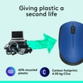 thumbnail image 6 of Logitech M170 Wireless Mouse for PC, Mac, Laptop, 2.4 GHz with USB Mini Receiver, Ambidextrous, Blue, 6 of 12