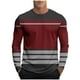 thumbnail image 2 of Blusas y camisas de manga larga y cuello redondo, moda casual para hombre, moda, estampado, deportivas, manga larga, cuello redondo, blusas, camisas, blusa para hombre, poliéster, 2 of 5