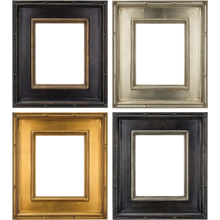 7 Pack 12x12 Picture Frames without Mat or 8x8 Photo Frame with