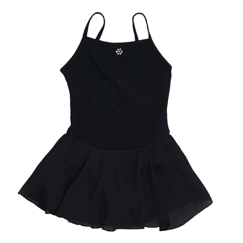 black camisole dress