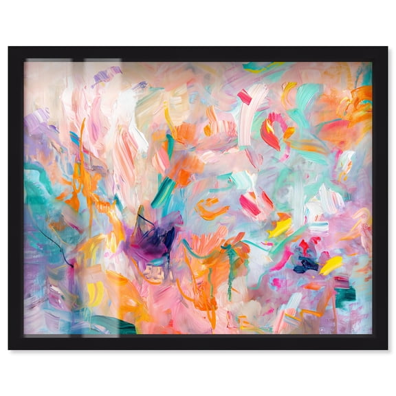 Im Coming Up II Shadowbox Print Bright Decor by Art Remedy, Black Frame, 20 x 16