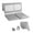Gray, variant on DUNCHATY Collapsible Bathtub Kneeler Pad & Baby Bath Faucet Cover Set - Non-Slip Knee & Elbow Saver with Silicone Spout Protector for Baby Bath Safety, Includes 2 Small Toys, Blue