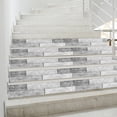 thumbnail image 2 of Simulation Brick Grain Pattern Stair Sticker Self Adhesive Wall Decal Floor Sticker Home Decor, 2 of 8