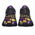 thumbnail image 5 of Three Witches Halloween I Smell Children Shoes Sneakers Black Size 8.5, 5 of 7