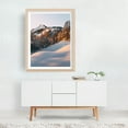 thumbnail image 2 of Winterwonderland - Salzburg Austria Photography Winter Snow Mountain Landscape Nature Scenic Forest Oak Framed Wall Art Print 8 x 10 inches, 2 of 3