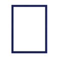 thumbnail image 1 of AMERTEER Painting Magnetic Frame for Photo Self-Adhesive (Dark Blue Glossy), 1 of 10