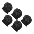 thumbnail image 3 of Gorros De Tela Satinada, Gorro De Dormir Multifuncional De 5 Piezas Para Uso Doméstico, 3 of 8