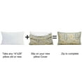thumbnail image 3 of Home Soft Things 2 Piece Printed Microfiber Throw Pillow Cover Set - Lanza - 14" X 26", 3 of 5