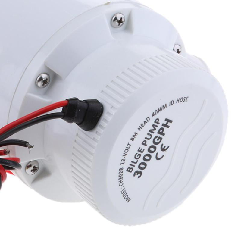 Details about   New Heavy Duty Electric Water Bilge Pump 3000 GPH 12V Quick Release Strainer USA 