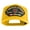 Yellow, variant on 1st Infantry Division Vietnam Veteran Patched Solid Cotton Twill 5 Panel Prostyle Snap Cap - Black OSFM