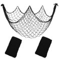 thumbnail image 1 of Decoraciones de red iHansee, 2 unidades, 203 x 102 cm, algodón, color negro, 1 of 8