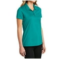 thumbnail image 4 of Yellow Rooster Womens Short Sleeve Eclipse Stretch Polo Shirt Tropic Blue L, 4 of 7