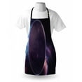 thumbnail image 4 of Outer Space Apron, Dark Side of Dwarf Planet of Pluto and Backdrop with Galaxy of Milky Way, Unisex Kitchen Bib with Adjustable Neck for Cooking Gardening, Adult Size, Multicolor, by Ambesonne, 4 of 4