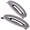 Gray, variant on Camila Paris CP3367 French Hair Barrette Clip for Women, Handmade, Onyx, Side Slide-in Metal-Free Closure Strong Hold Grip Hair Clips for Girls, No Slip Durable Hair Accessories, Made in France