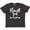 Retro Heather Black, variant on Inktastic Flower Girl with Arrow and Flowers Youth T-Shirt