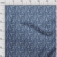 thumbnail image 2 of oneOone Georgette Viscose Fabric Leaves & Floral Block Print Sewing Fabric BTY 42 Inch Wide, 2 of 4
