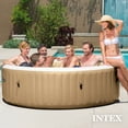 thumbnail image 5 of Intex PureSpa 6 Person Bubble Massage Inflatable Hot Tub Spa Set, 5 of 9