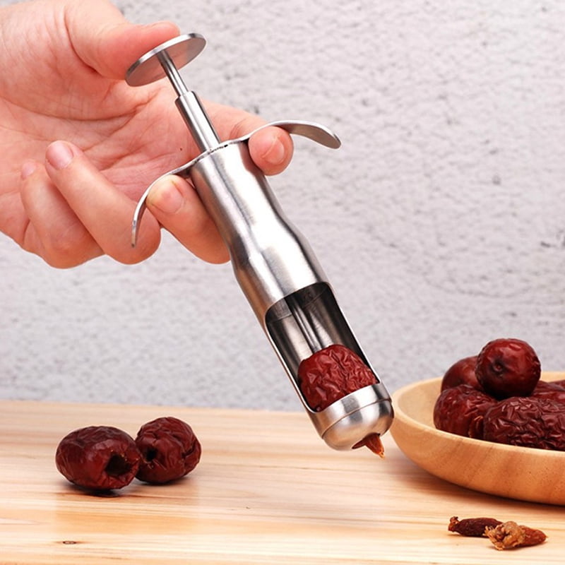 Stainless Steel Core Seed Remover Fruit Pear Corer Easy Twist Kitchen Tool 