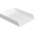 thumbnail image 2 of Basics Plastic Organizer - Letter Tray, White, 2-pack, 2 of 5