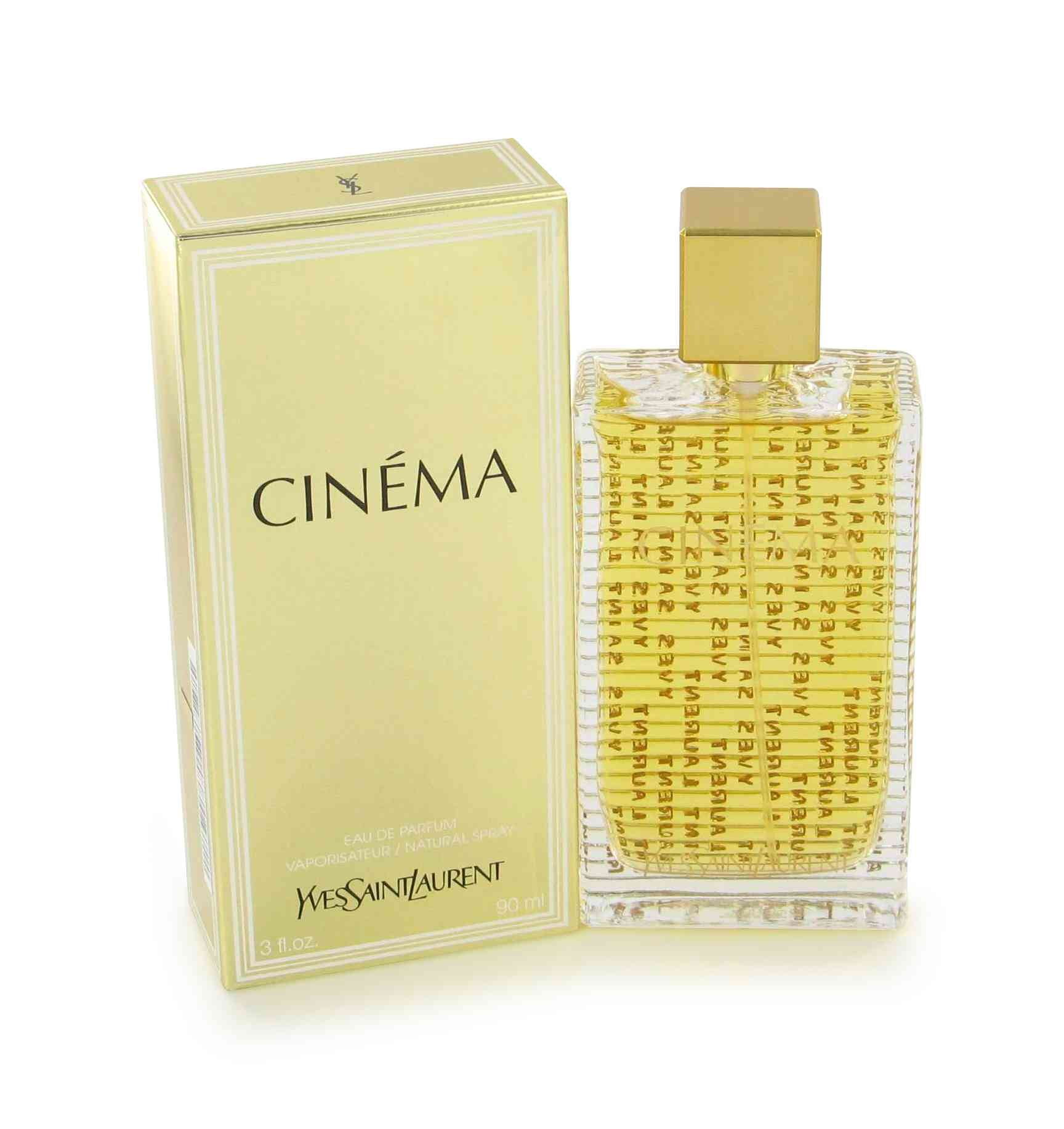 Yves Saint Laurent Cinema Eau De Parfum Spray for Women, 3 Ounce