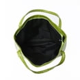thumbnail image 5 of Stylago Women's Leather Tote Bag Casual Travel Large Shopping Shoulder Purses College Students Zipper Underarm Work Handbag Green, 5 of 7