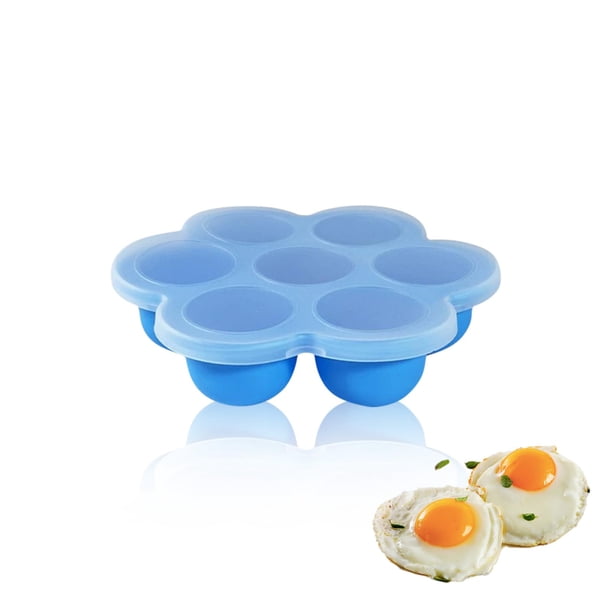 Bandeja de silicona para congelador de alimentos para bebés, contenedor de almacenamiento de alimentos para bebés, apto para microondas y lavavajillas, para alimentos caseros para bebés, fru