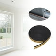 5 Meters 9*6mm Self adhesive Door Window Sound Insulation Sealing Strip Rubber Seal (Black
