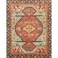 thumbnail image 1 of Ahgly Company Indoor Rectangle Abstract Fire Brick Red Oriental Area Rugs, 5' x 7', 1 of 6