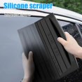 thumbnail image 3 of Squeegee for Car - Window Squeegee for Car Windshield - All-Purpose Flexible Non-Scratch Cleaning Tool for Water Glass Mirror Auto Wash Home Washing Vehicle Interior, 3 of 8