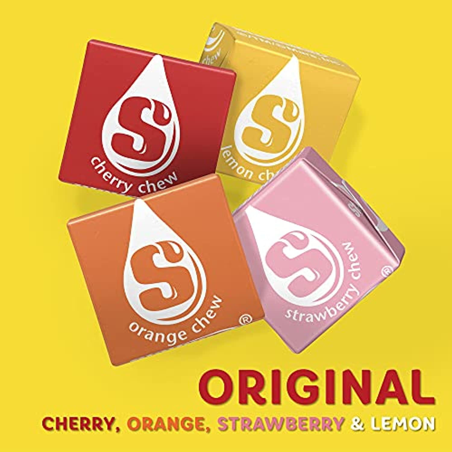 Starburst Original Fun Size Chewy Candy Bulk Pack, 4 Pound Box