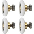 thumbnail image 1 of Shower Door Roller, Roller Caster Wheel For Shower Door Sliding Rollers Door Roller Replacement Wheel 4pcs (20mm) Baobao, 1 of 5