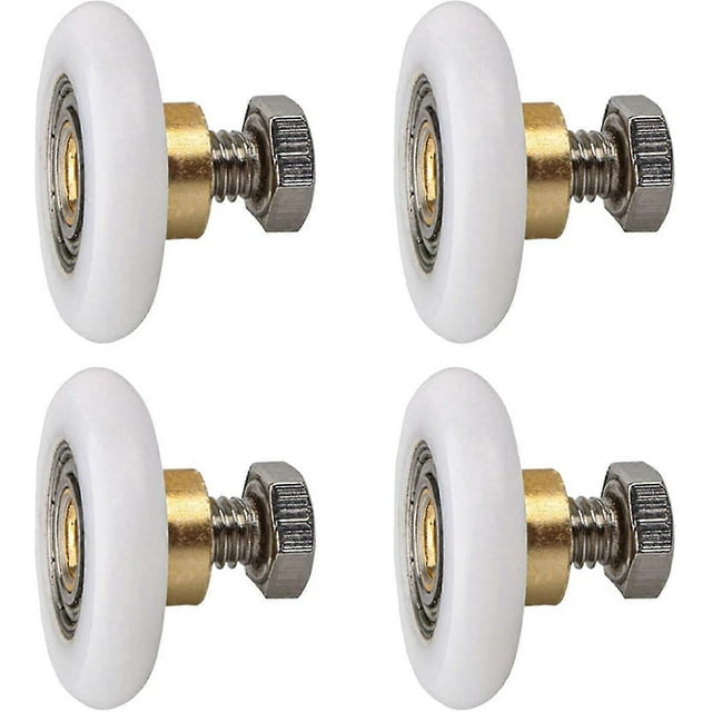 Shower Door Roller, Roller Caster Wheel For Shower Door Sliding Rollers Door Roller Replacement Wheel 4pcs (20mm) Baobao