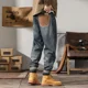 thumbnail image 2 of Pantalones Vaqueros Masculinos Cónicos Pantalones Vaqueros Estéticos para Hombre Rectos con Bolsillos Regulares Harajuku 2024 Tendencia Original Buggy Xs, 2 of 5