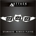 thumbnail image 2 of Attack Graphics Number Plate Backgrounds for KTM 50 SX Mini 2014, 2 of 2