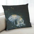 thumbnail image 1 of Ahgly Company Animals Jellyfish Indoor Throw Pillow, 18 inch by 18 inch, 1 of 6