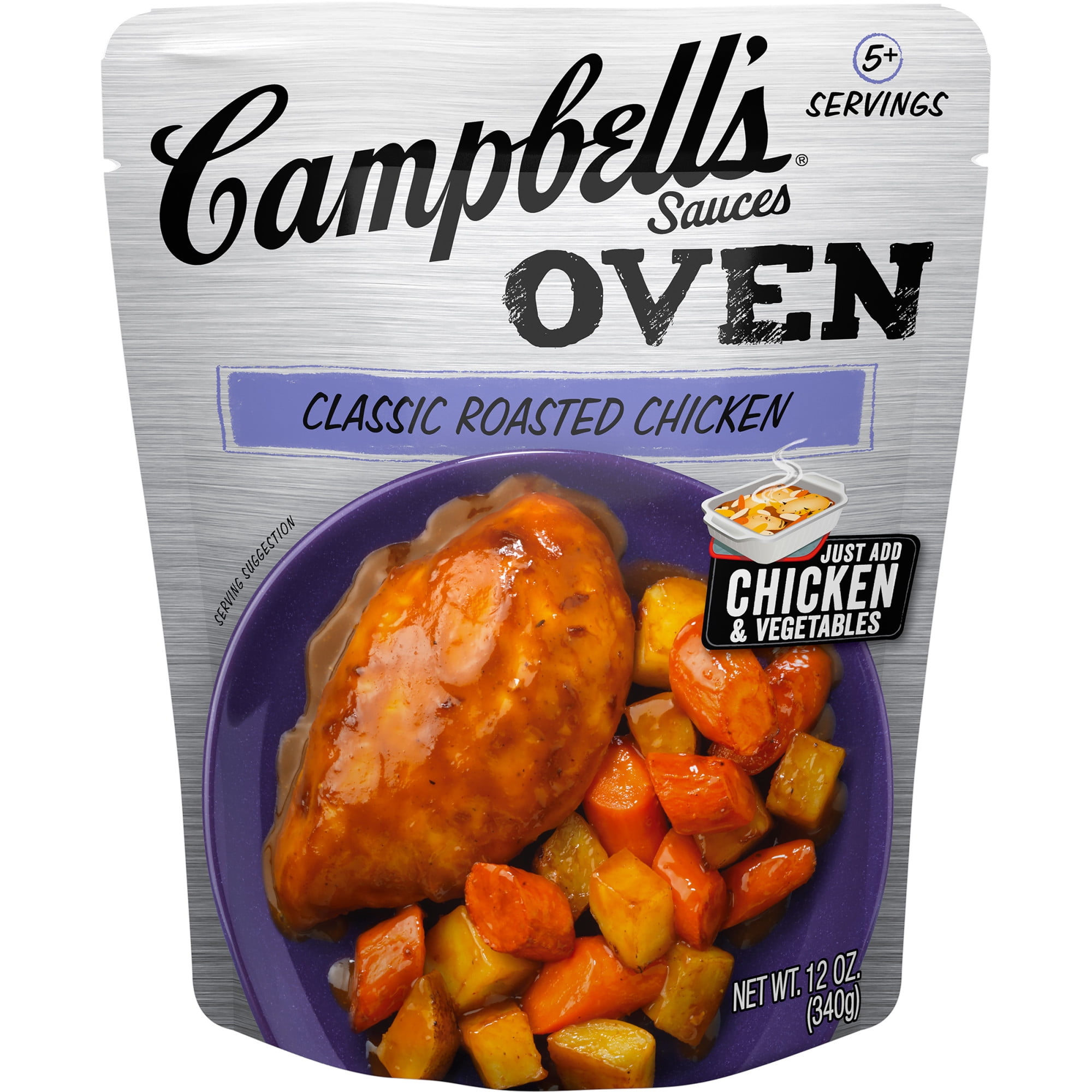Campbell's Oven Sauces Classic Roasted Chicken, 12 oz