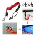 thumbnail image 4 of Kayak Canoe Inflatable Boat Paddle Elastic Coiled Leash Cord Oar Rope Tether, 4 of 10