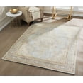 thumbnail image 4 of Momeni ISABEISA-1BLU2780 Isabella Machine Made 100 Percent Polyester Rug, Blue - 2 ft. 7 in. x 8 ft. - Runner, 4 of 7