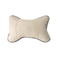 thumbnail image 2 of DAMAI Car Headrest Pillow, Soft Breathable Auto Car Seat Neck Rest Pad with Dog Bone Shape & Leather Design, Comfortable Head Neck Support Cushion for Traveling Car Home Office Chair, 2 of 6