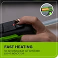 thumbnail image 4 of Greenworks 24V Cordless Glue Gun - 1.5min Fast Heating ,LED light, Drip-free nozzle, 100 min Runtime, Auto off for DIY, Arts, Crafts, Home Decoration, , with 2.0Ah Battery & Charger, 4 of 13