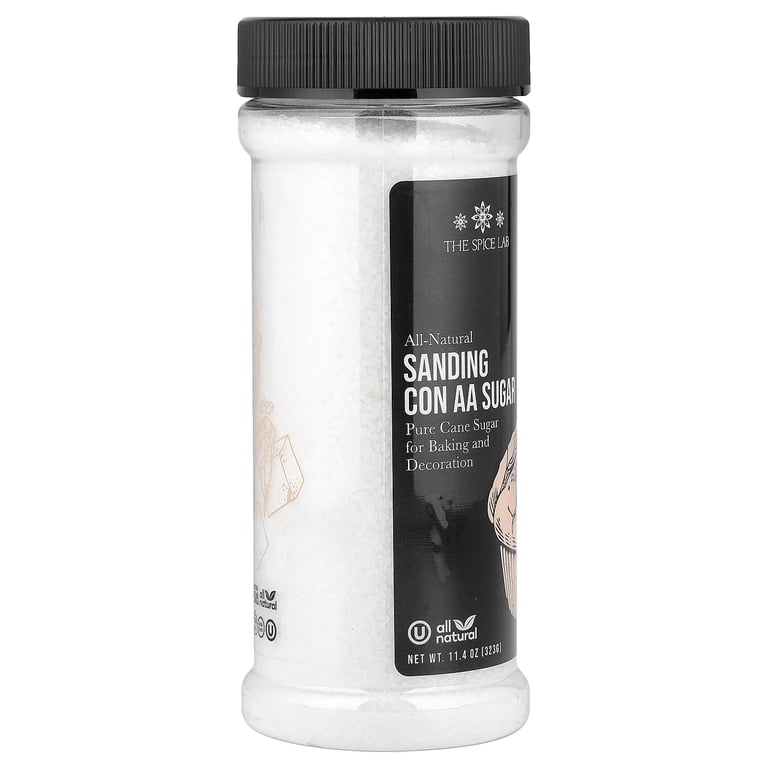 The Spice Lab, Sanding Sugar, 11.4 oz, All Natural Pure Cane Sugar