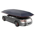 thumbnail image 2 of 2X Universal Car Shade Umbrella Cover Tent Cloth Uv Protect Waterproof 4.2 x 2.1M Blue, 2 of 8