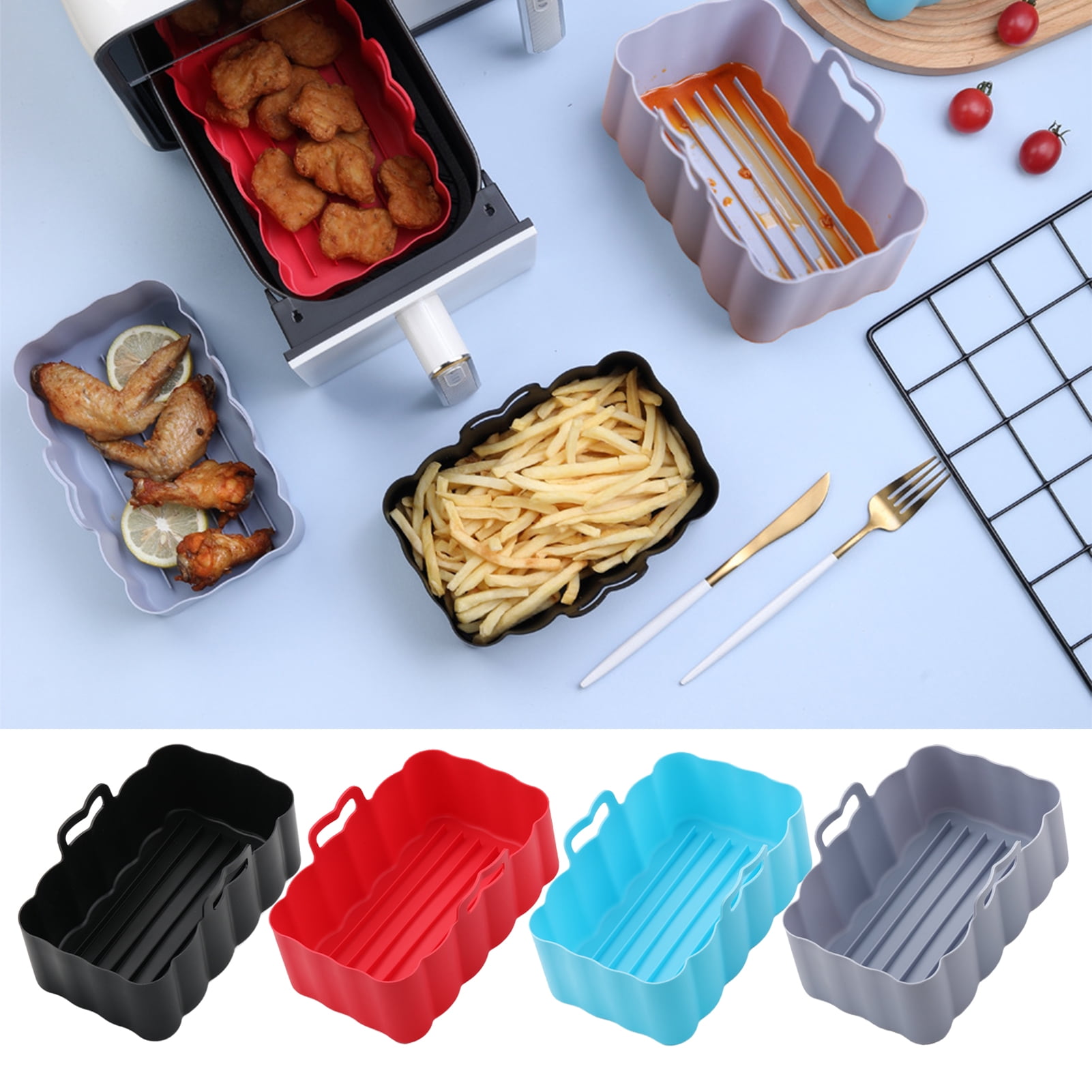 Reusable Heat-resistant Baking Tray 【💞food grade silicone💞easy to clean】