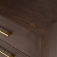thumbnail image 3 of Modrest Manhattan - Contemporary Brown Oak and Gold Chest, 3 of 12