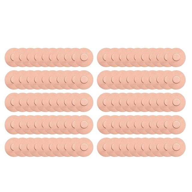 100Pcs Sensor Adhesive Freestyle Patches Waterproof Sports Continuous Glucose Monitor Sticker Overpatch Stickers B