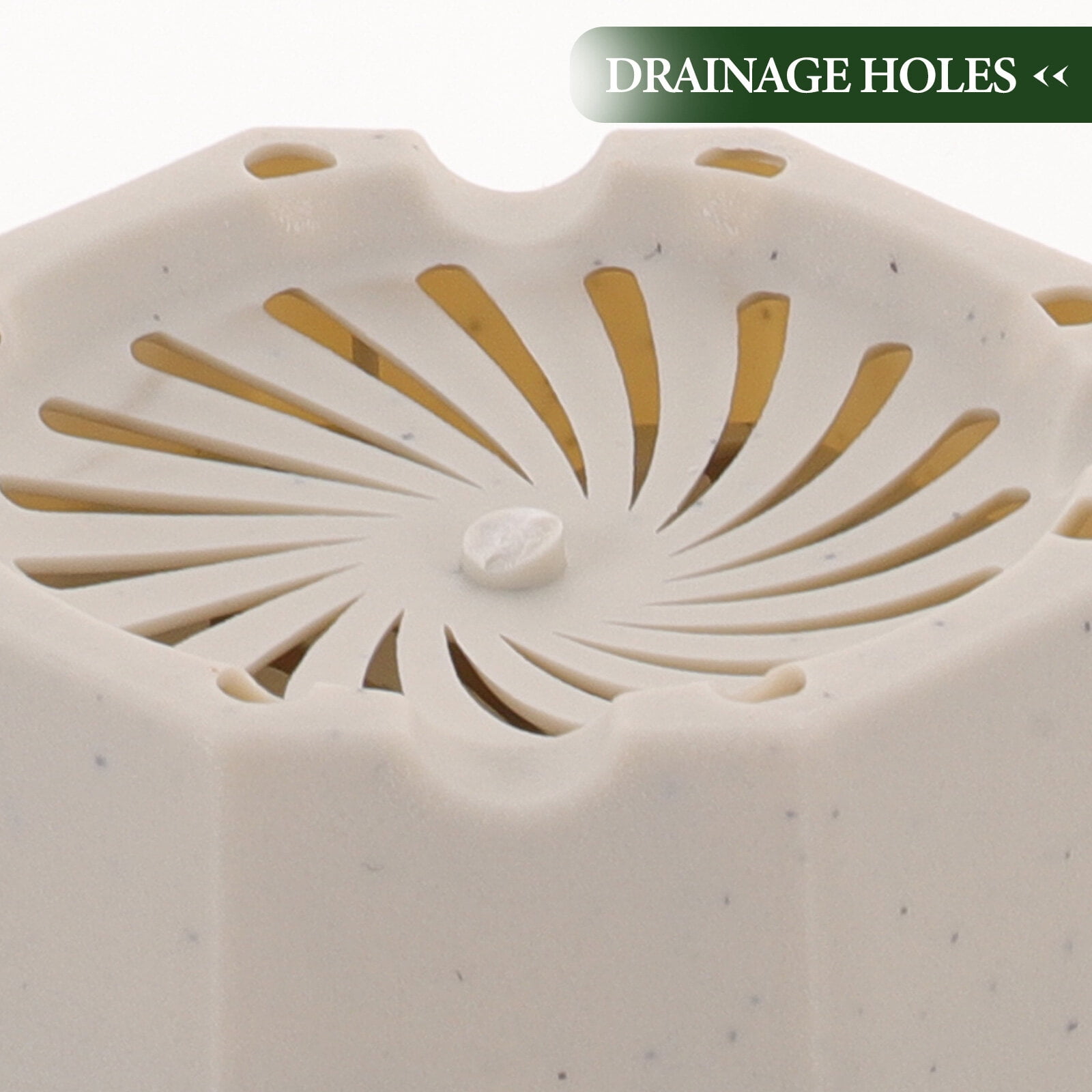 Mobestech Round Plastic Planter Pots for Indoor Outdoor Gardening, Lightweight Plant Containers and Protective Covers