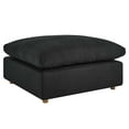 thumbnail image 6 of Modway Commix Down Filled Overstuffed Ottoman in Black, 6 of 8